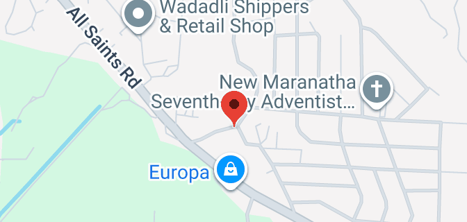 Map of All Saints Rd, St John's, Antigua & Barbuda