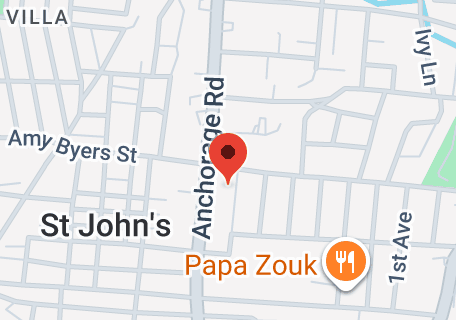 Map of Unit 1 Arijae Place, Luther George Pl, St John's, Antigua & Barbuda